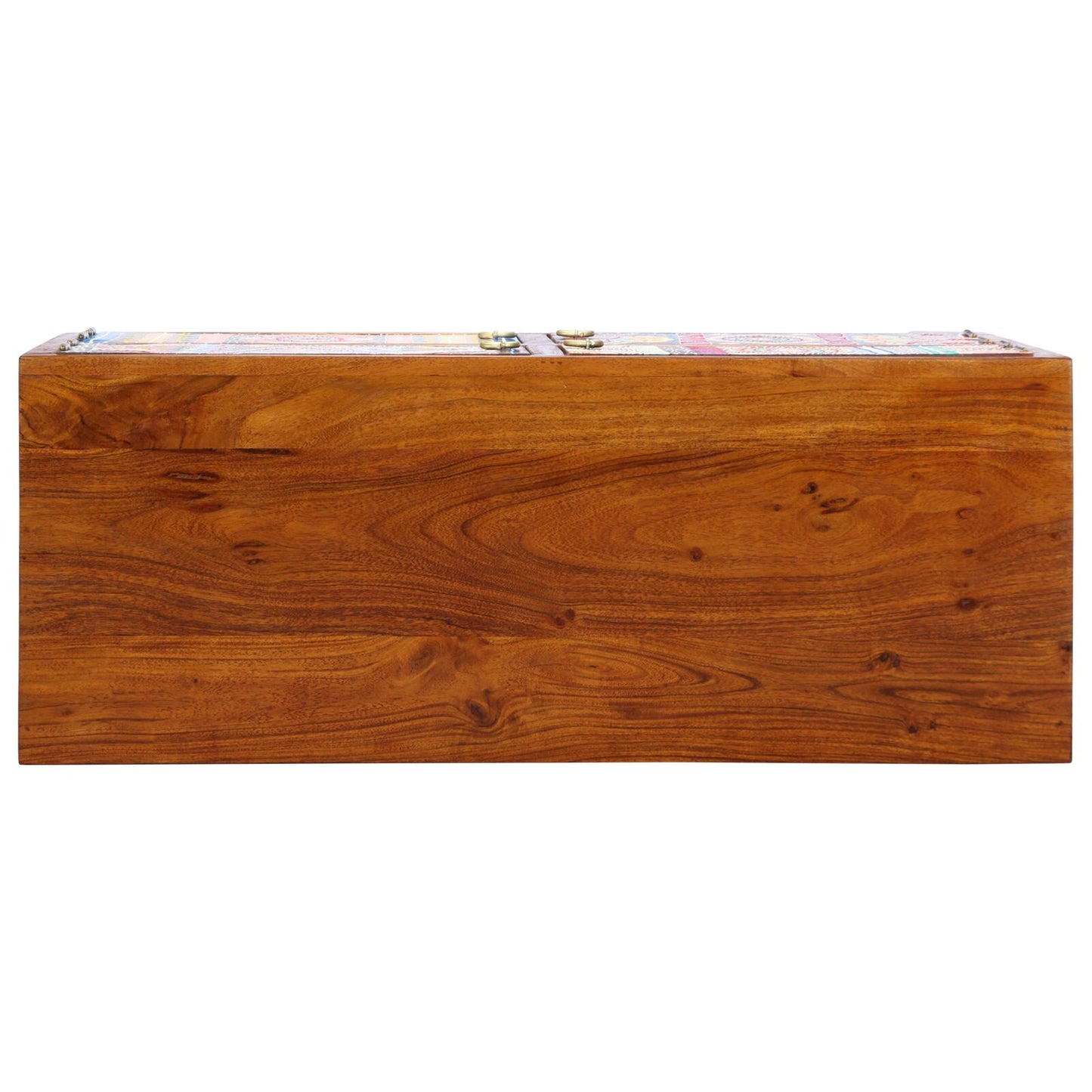Scarpiera  90X35X55 Cm In Legno Massello Di Acacia