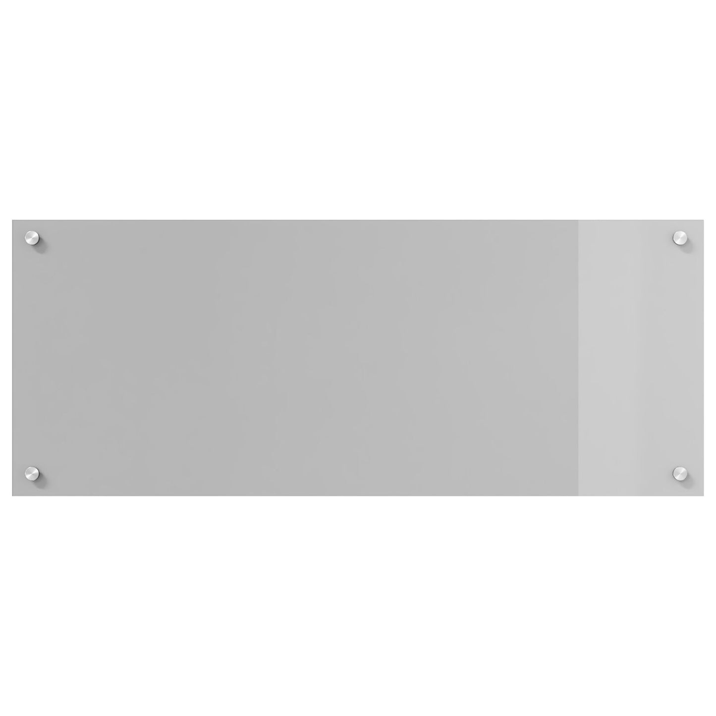 Schienale Cucina Grigio Chiaro 100X40X0,6 Cm In Vetro Temperato -