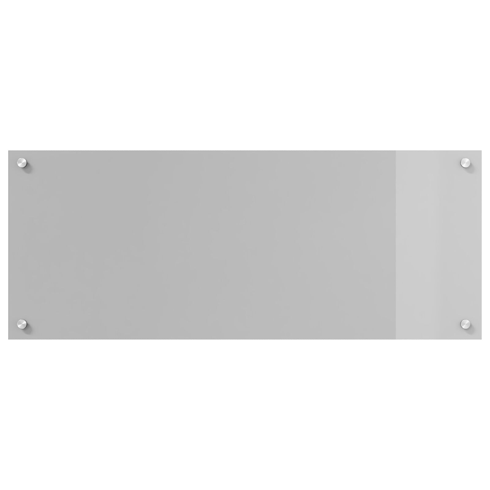 Schienale Cucina Grigio Chiaro 100X40X0,6 Cm In Vetro Temperato -