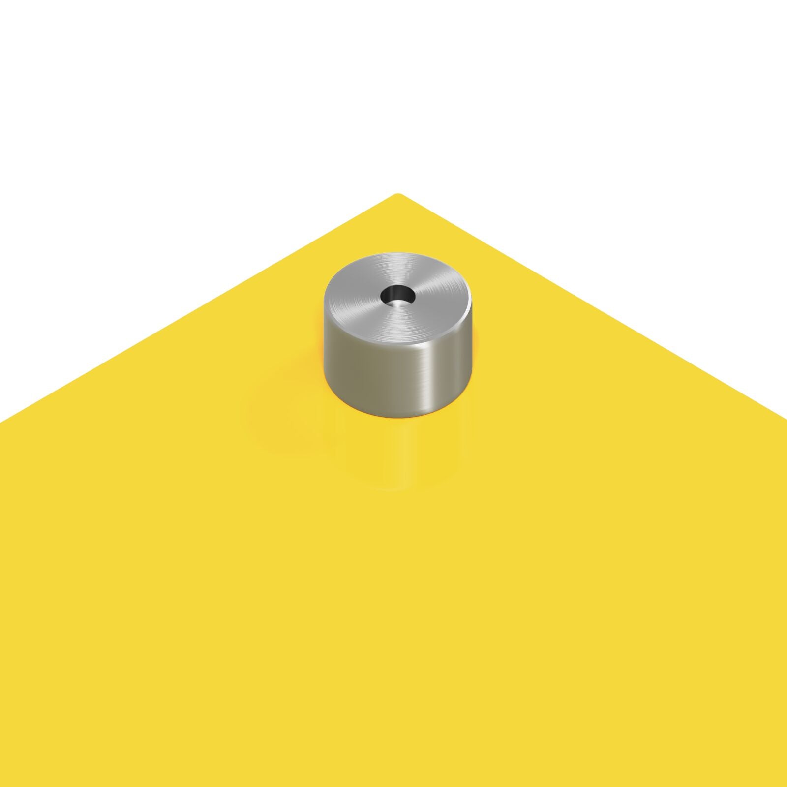 Schienale Da Cucina Giallo 110X40X0,6 Cm Vetro Temperato