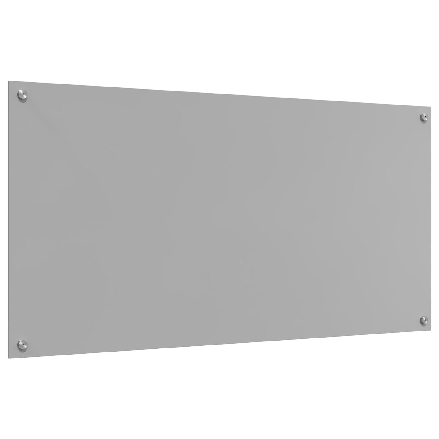 Schienale Cucina  Grigio Chiaro 120X60X0,6 Cm In Vetro Temperato