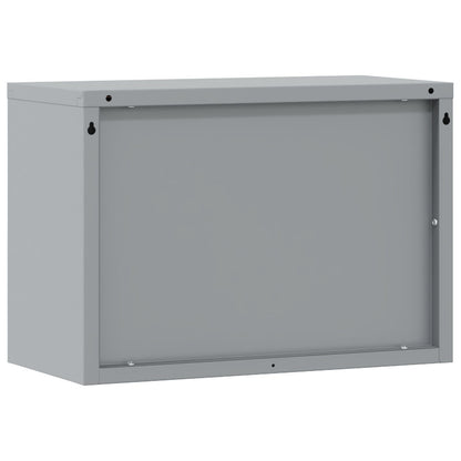 Mobiletto Da Parete  Con Porta A Sollevamento A Gas, Nero 50X25X35 Cm