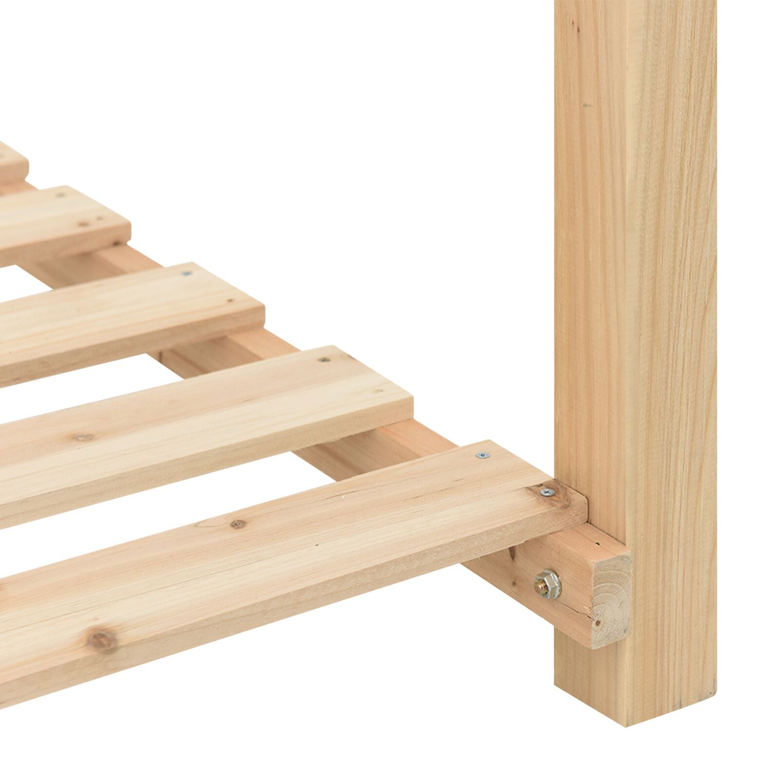 Piantana Da Giardino  Con Ripiani 111X37X76 Cm In Legno Massello Di Pino