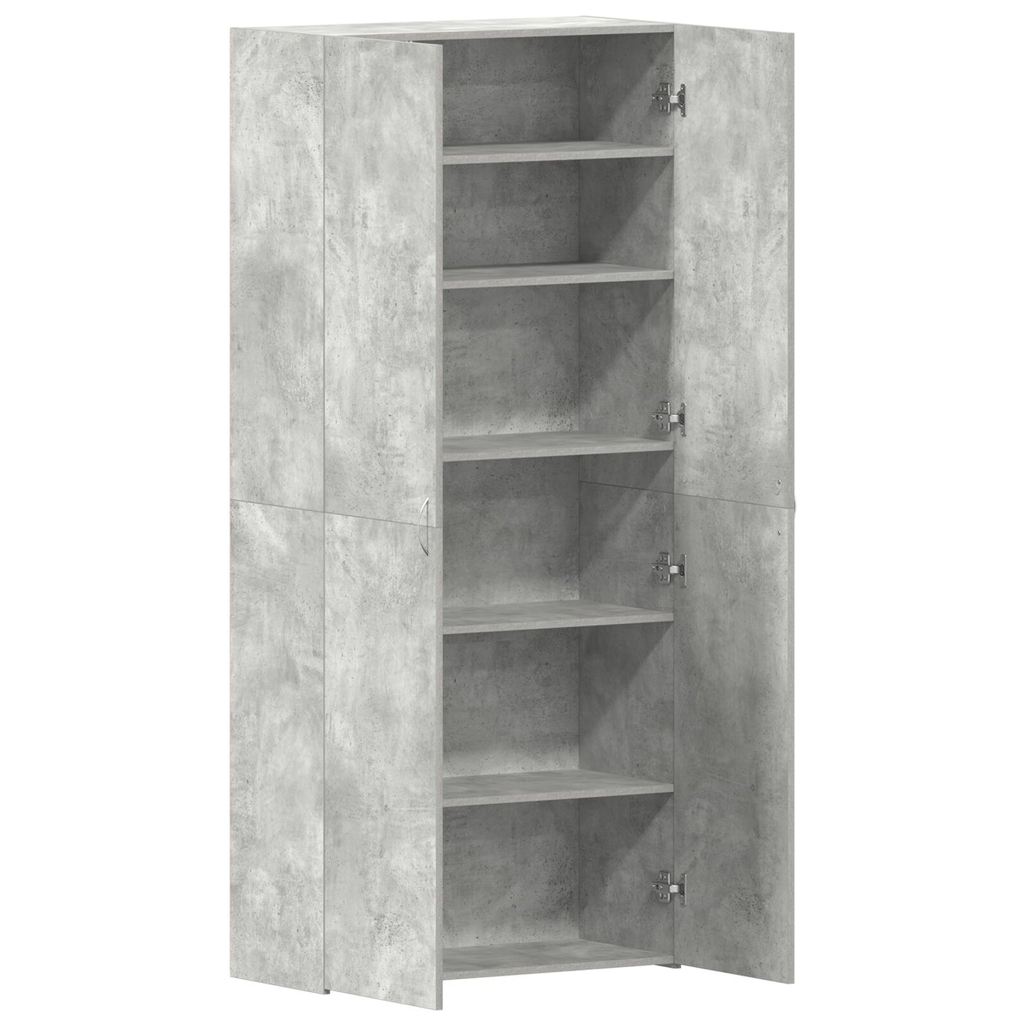 Armadio Scarpe  Grigio Cemento Legno Ingegnerizzato Armadio Scarpe