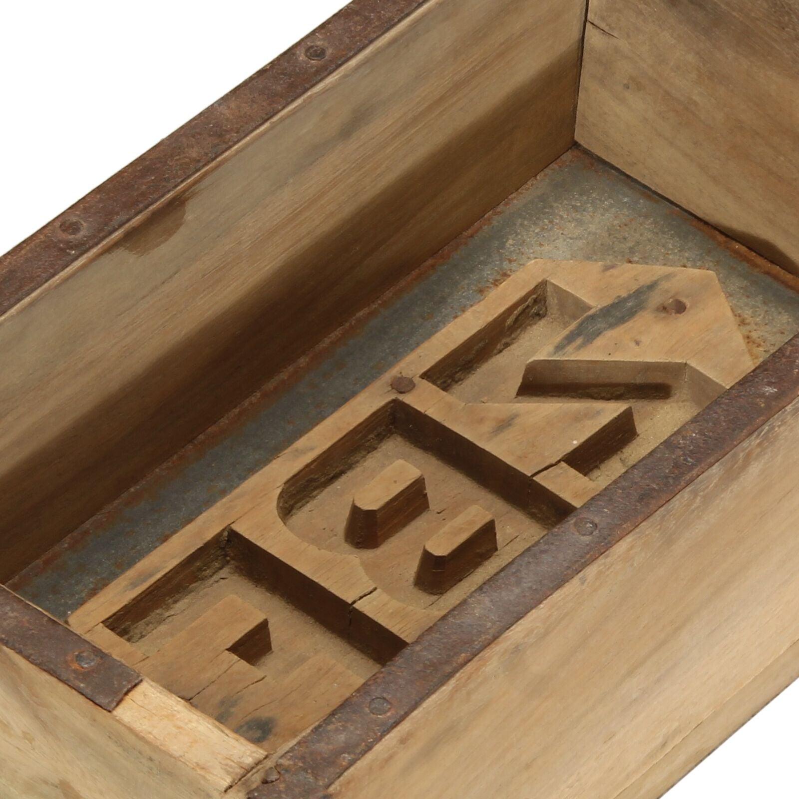 Vassoio 60,5X15X9 Cm In Legno Riciclato