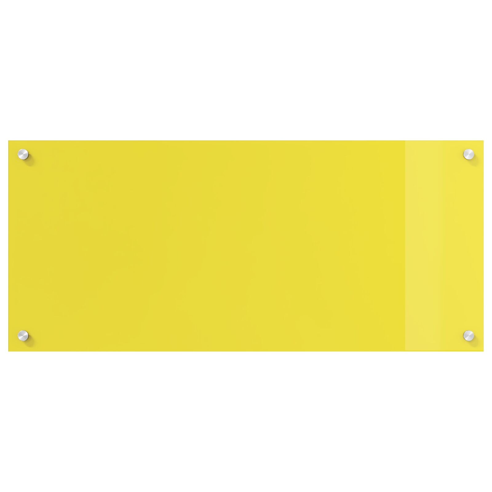 Schienale Cucina Giallo 90X40X0,6 Cm Vetro Temperato