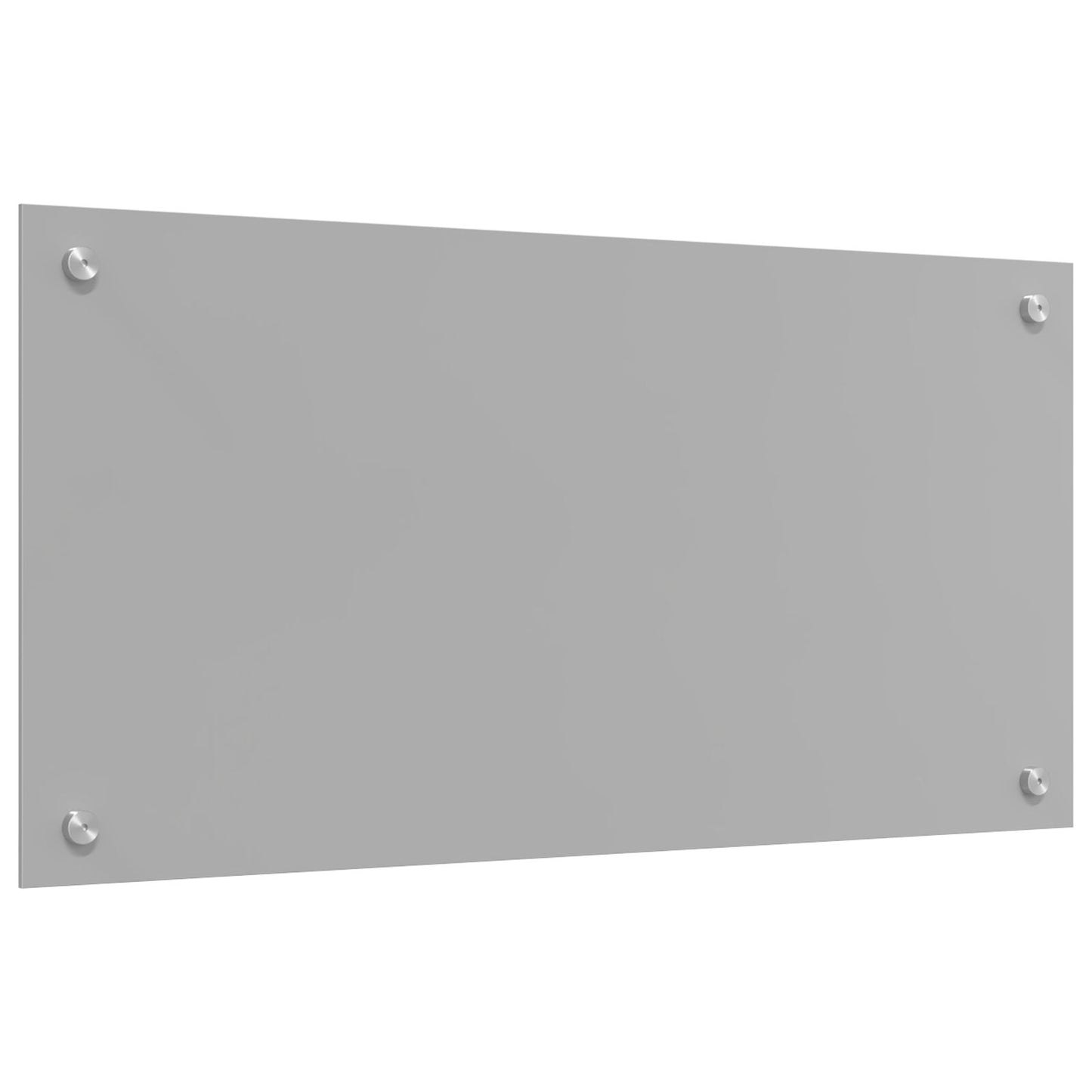 Schienale Cucina Grigio Chiaro 80X40X0,6 Cm In Vetro Temperato