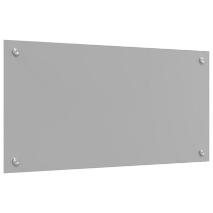 Schienale Cucina Grigio Chiaro 80X40X0,6 Cm In Vetro Temperato