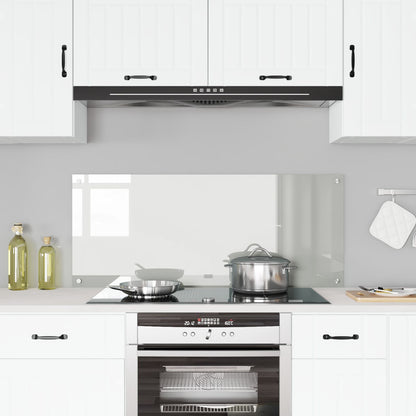 Schienale Per Cucina Trasparente 120X50X0,6 Cm In Vetro Temperato