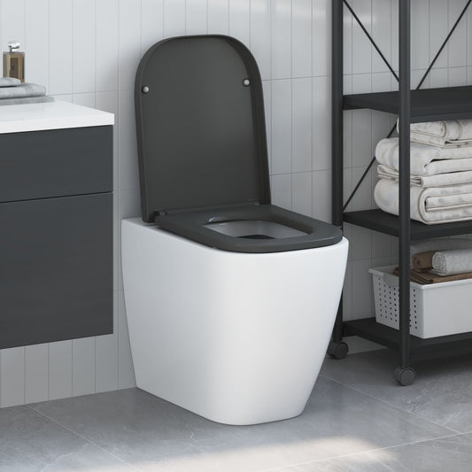 Sedile Del Wc A Rilascio Rapido Con Chiusura Morbida In Duroplast