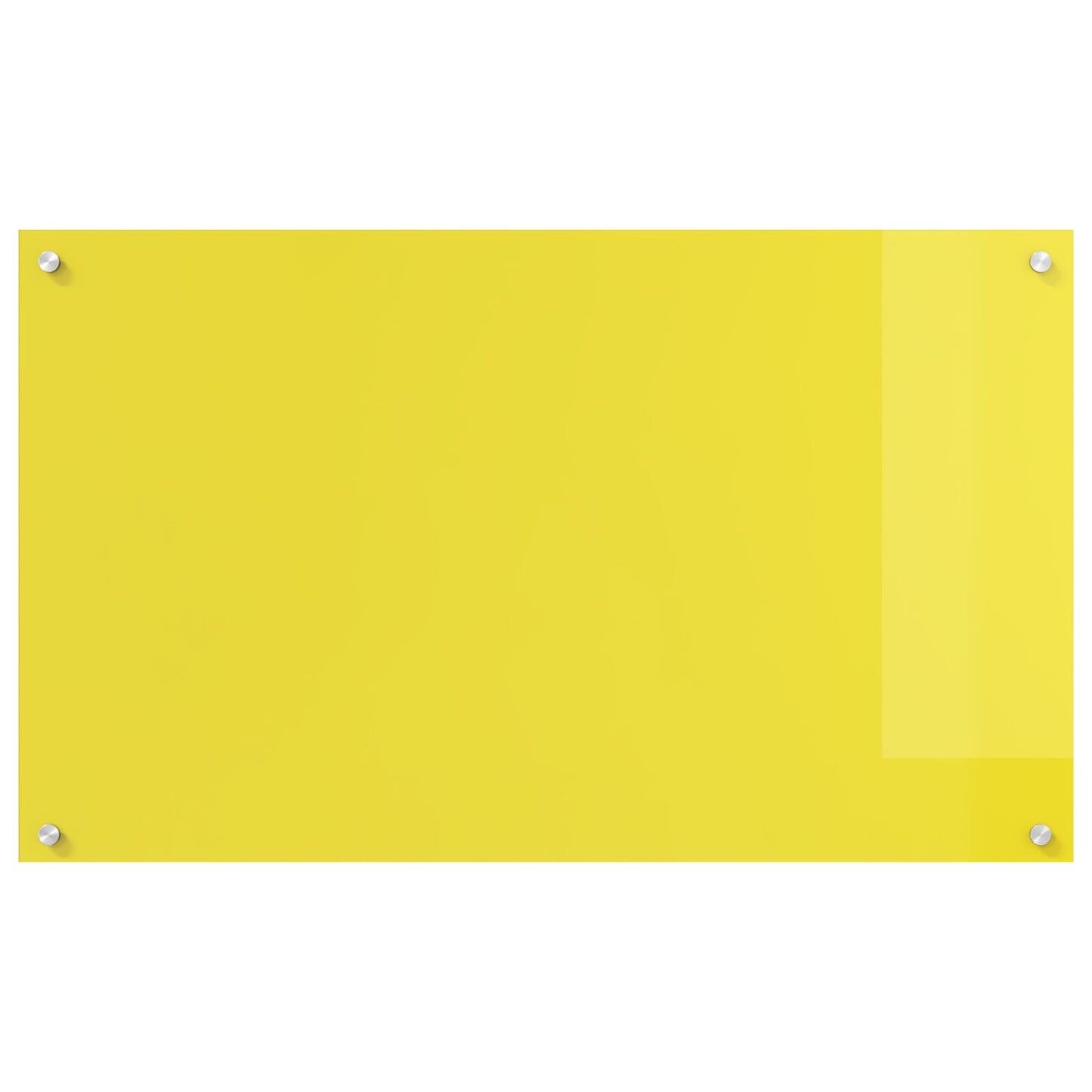 Schienale Cucina Giallo 100X60X0,6 Cm In Vetro Temperato Di