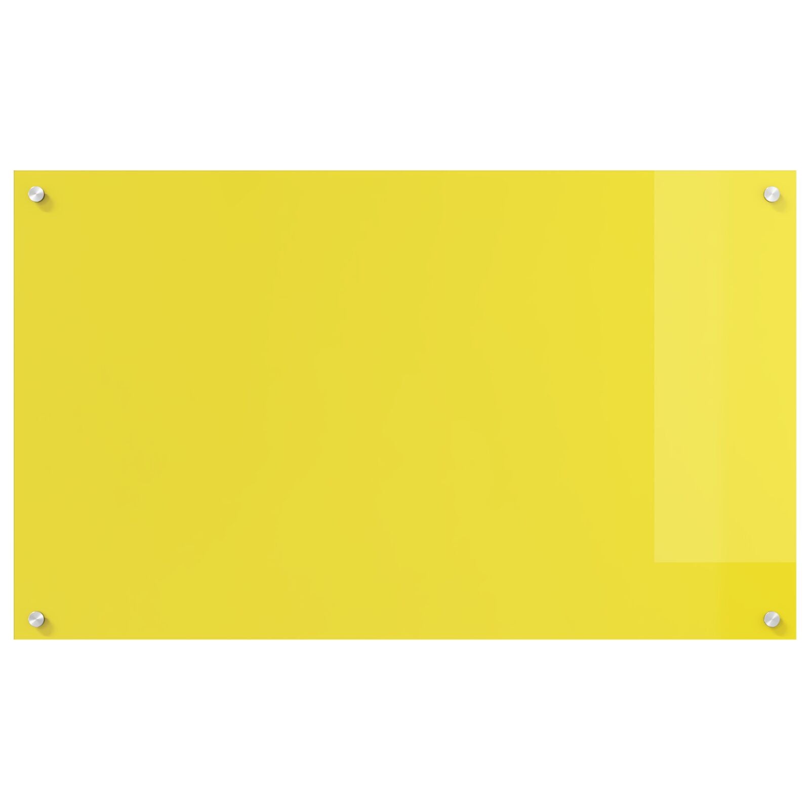 Schienale Cucina Giallo 100X60X0,6 Cm In Vetro Temperato Di