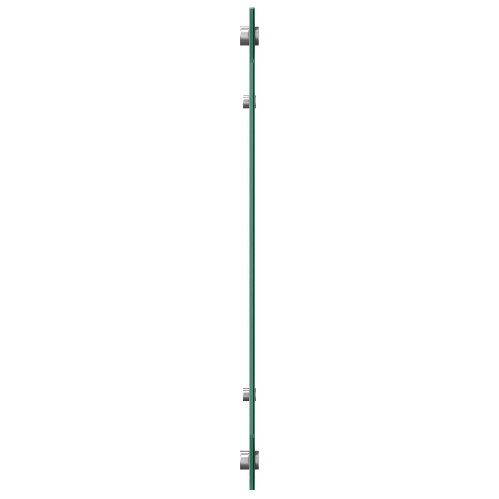 Schienale Cucina Grigio Scuro 100X50X0,6 Cm Vetro Temperato