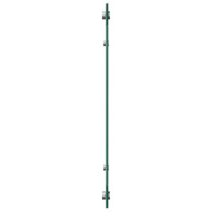 Schienale Cucina Grigio Scuro 100X50X0,6 Cm Vetro Temperato