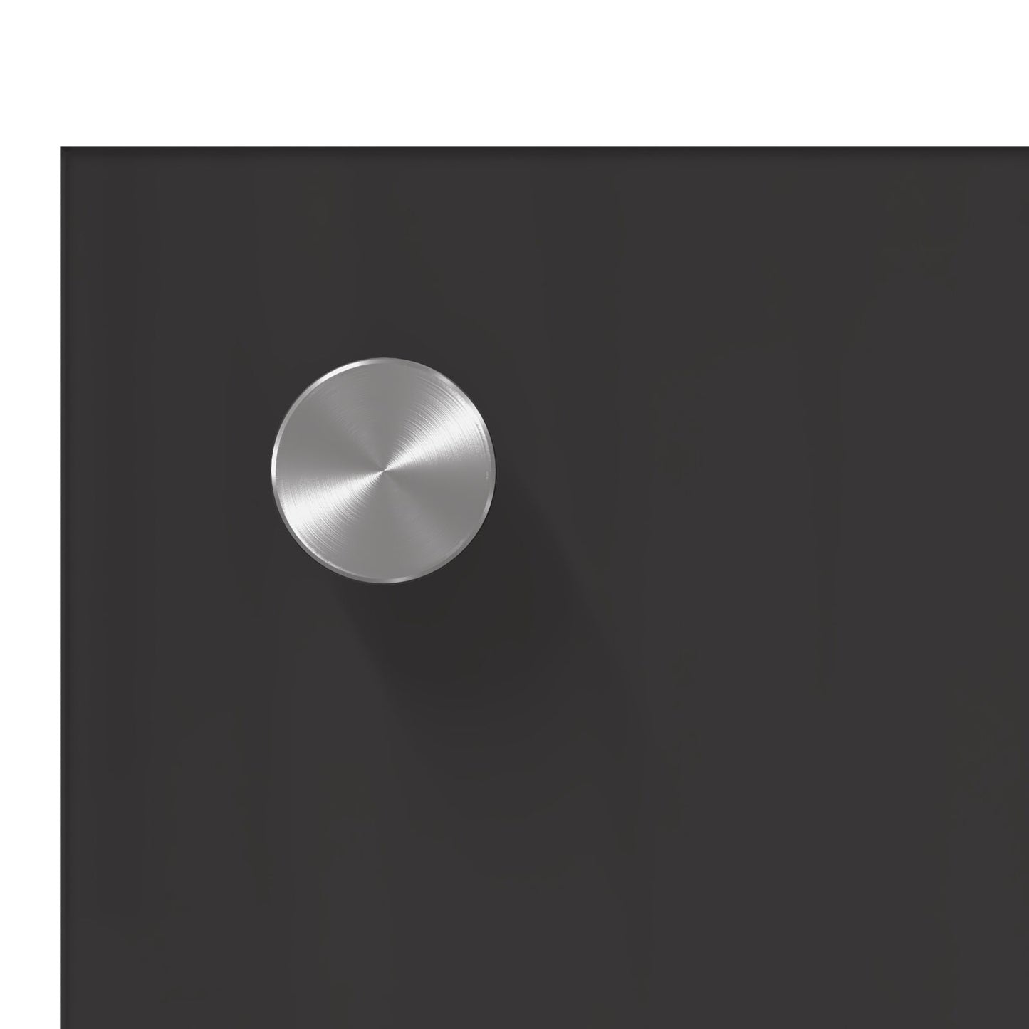 Schienale Cucina Grigio Scuro 110X50X0,6 Cm In Vetro Temperato Di