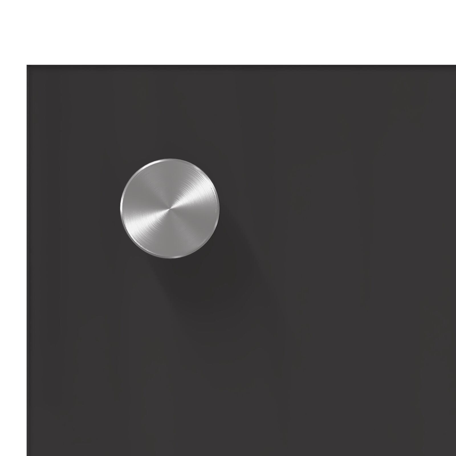 Schienale Cucina Grigio Scuro 110X50X0,6 Cm In Vetro Temperato Di