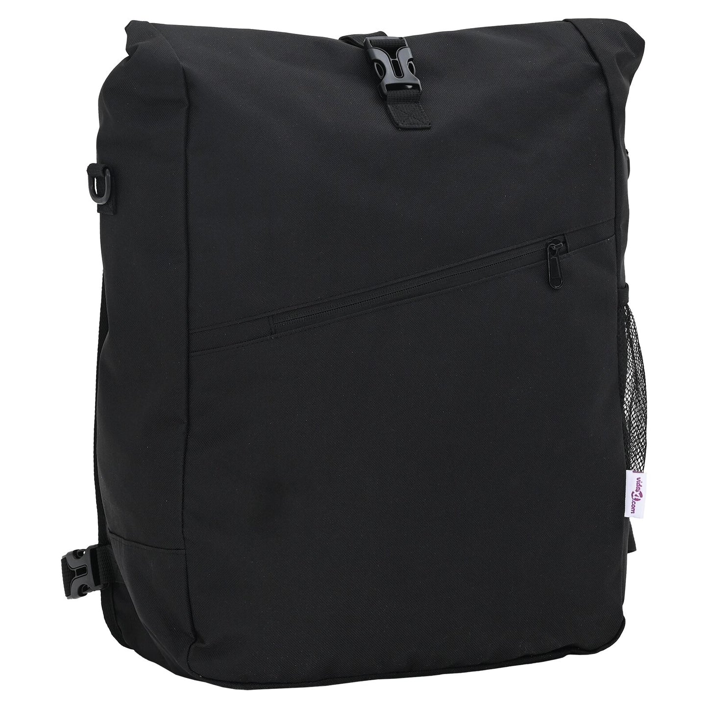 Borsa Per Bici Per Portapacchi 25 L Nera 33X16X48 Cm