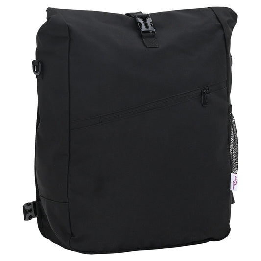 Borsa Per Bici Per Portapacchi 25 L Nera 33X16X48 Cm