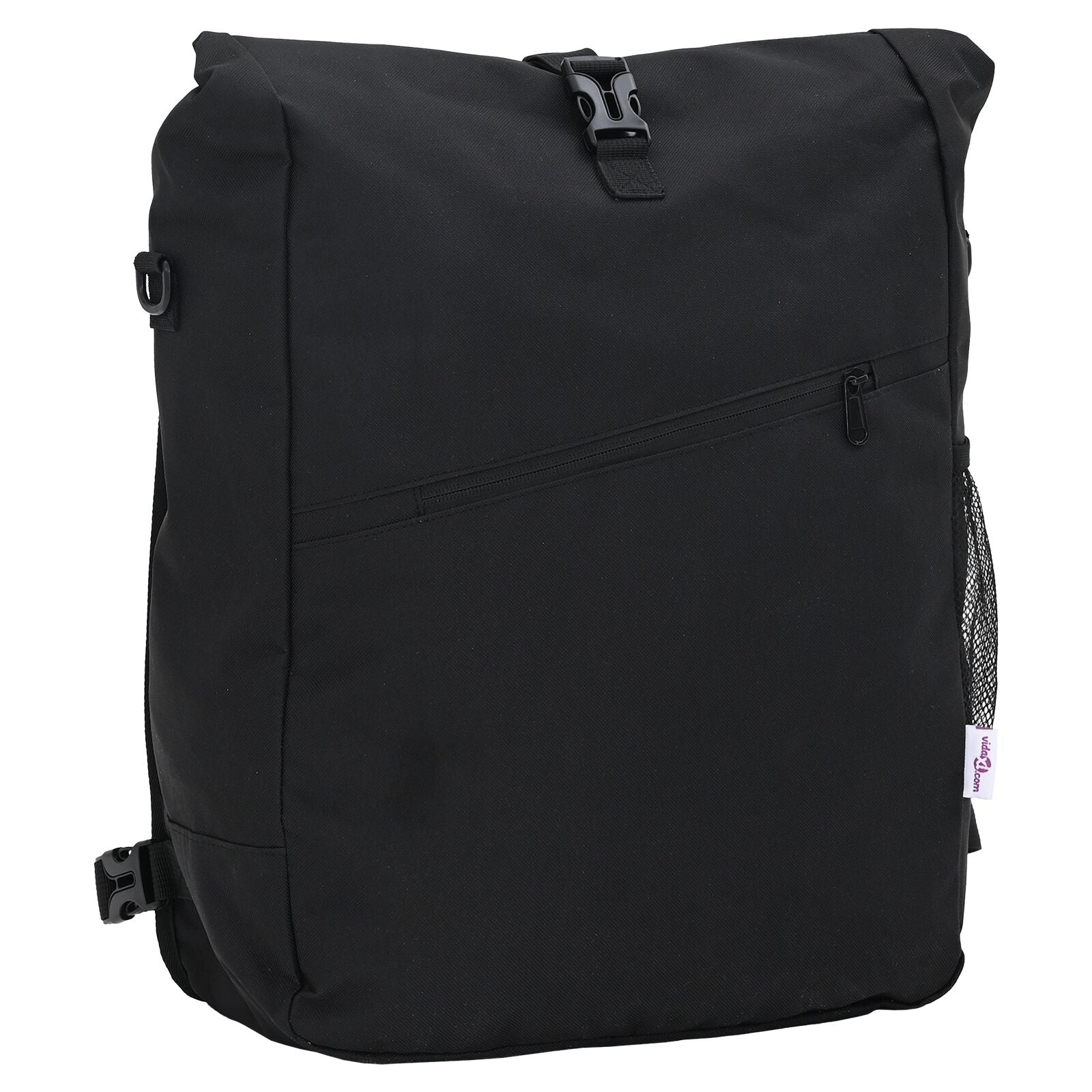 Borsa Per Bici Per Portapacchi 25 L Nera 33X16X48 Cm