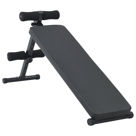 Panca Per Sit Up  150 Kg Pieghevole E Altezza Regolabile 48-68 Cm Acciaio