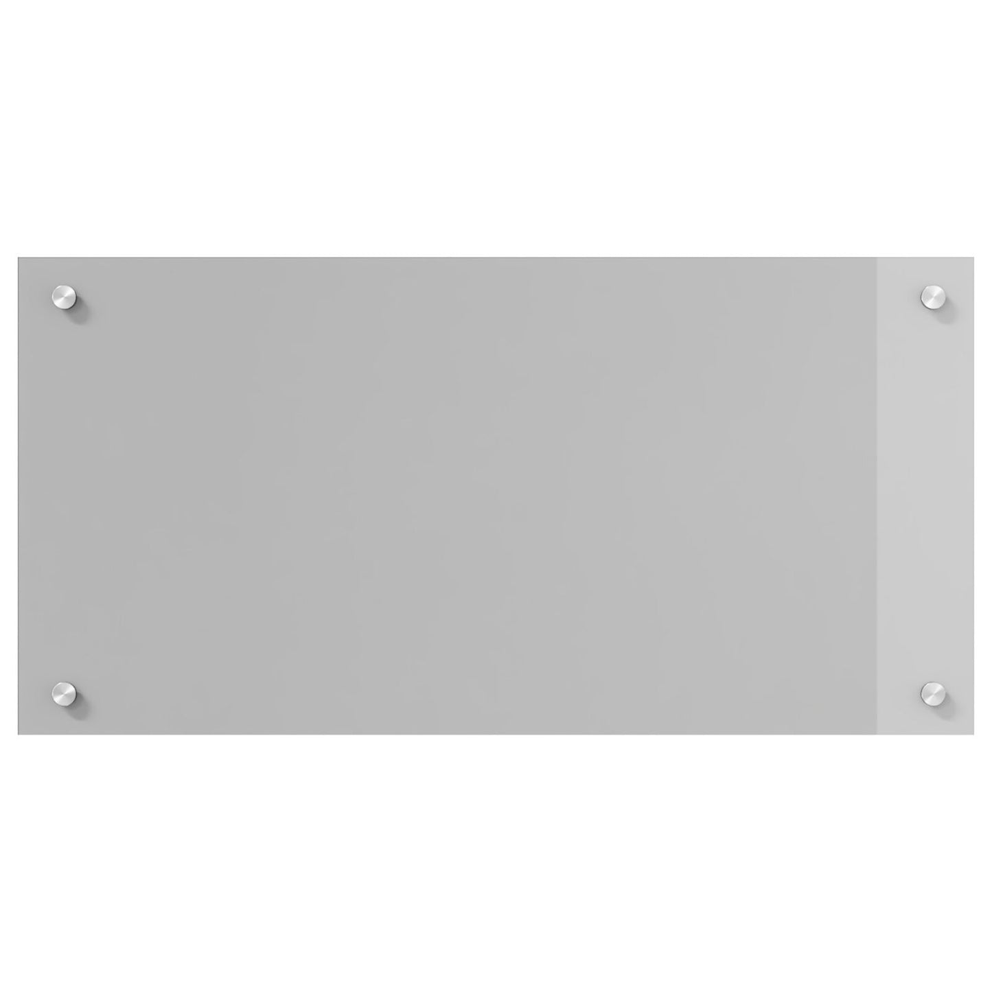 Schienale Cucina Grigio Chiaro 80X40X0,6 Cm In Vetro Temperato