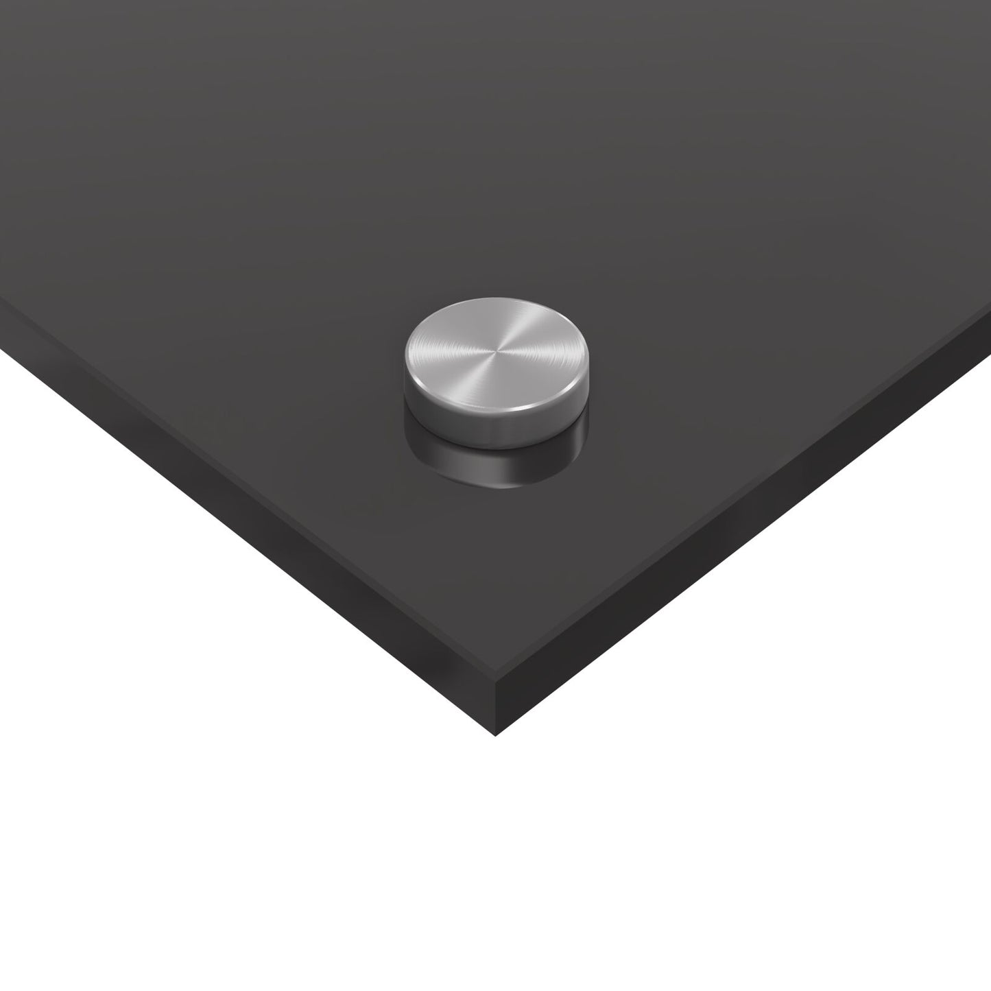 Schienale Da Cucina Grigio Scuro 120X50X0,6 Cm In Vetro Temperato -