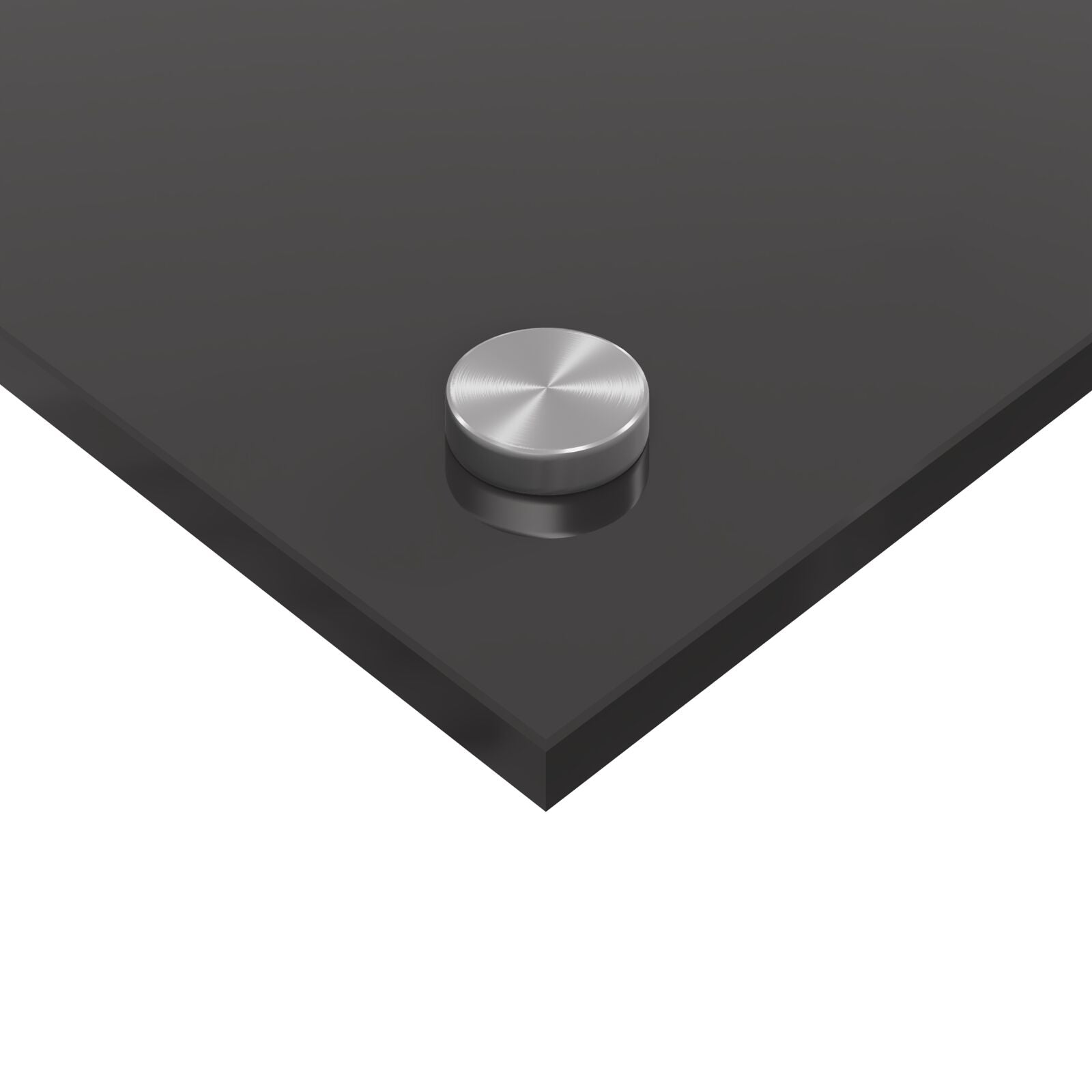 Schienale Da Cucina Grigio Scuro 120X50X0,6 Cm In Vetro Temperato -