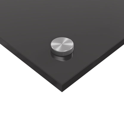 Schienale Da Cucina Grigio Scuro 120X50X0,6 Cm In Vetro Temperato -