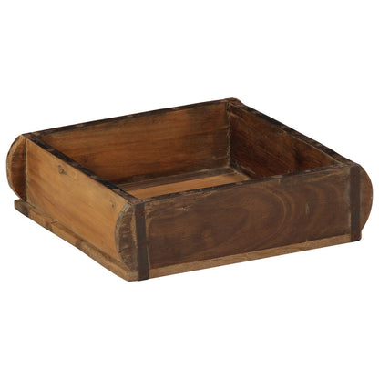 Vassoio 31X29X10 Cm In Legno Riciclato