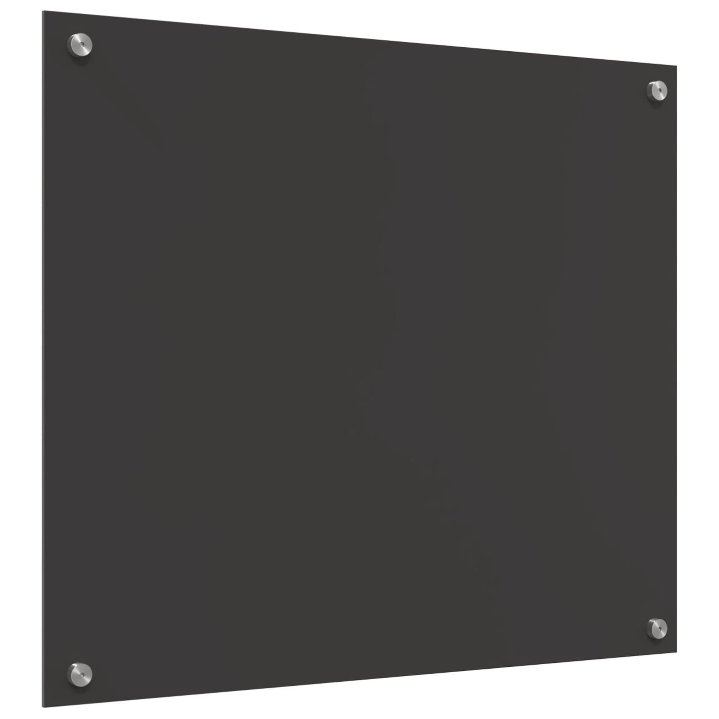 Schienale Cucina Grigio Scuro 70X60X0,6 Cm In Vetro Temperato