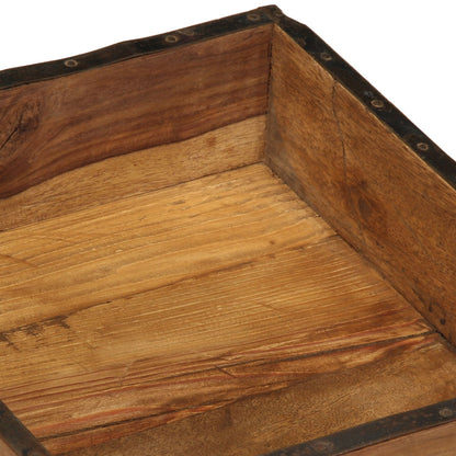 Vassoio 31X29X10 Cm In Legno Riciclato