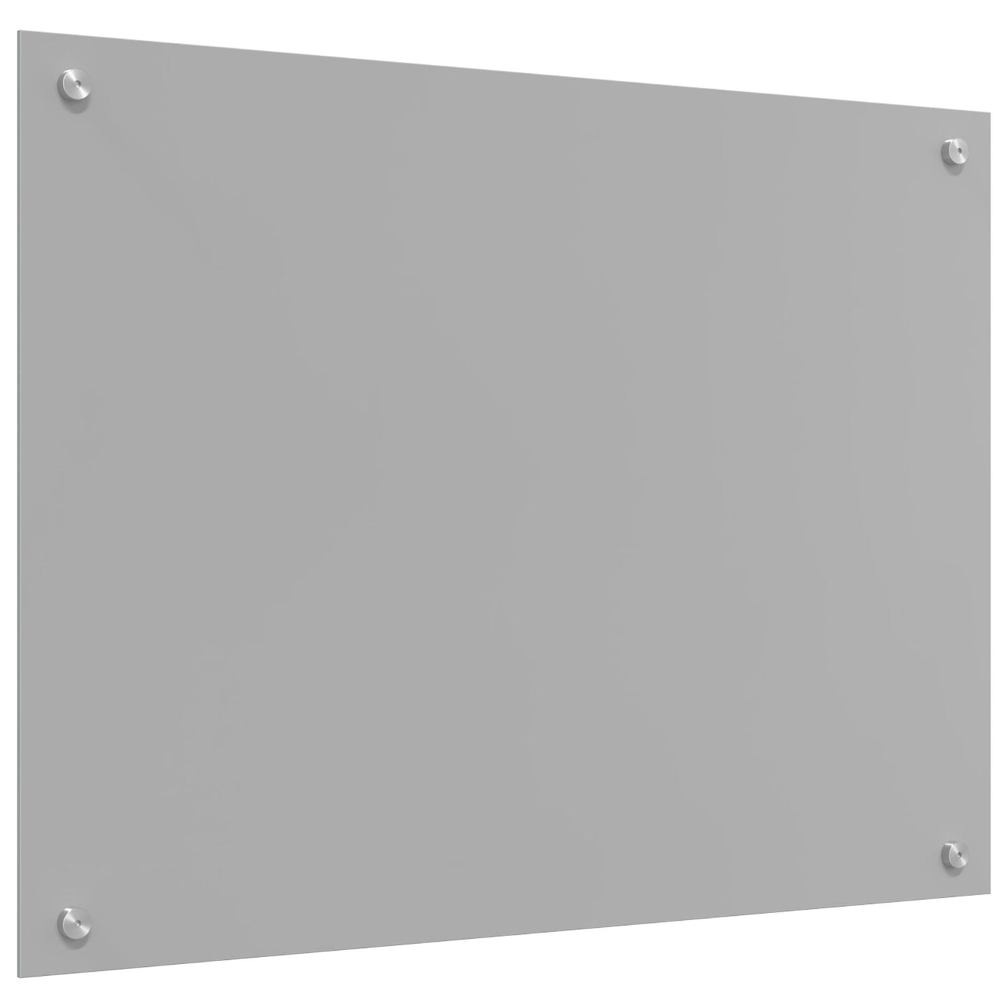 Schienale Cucina Grigio Chiaro 80X60X0,6 Cm In Vetro Temperato Di