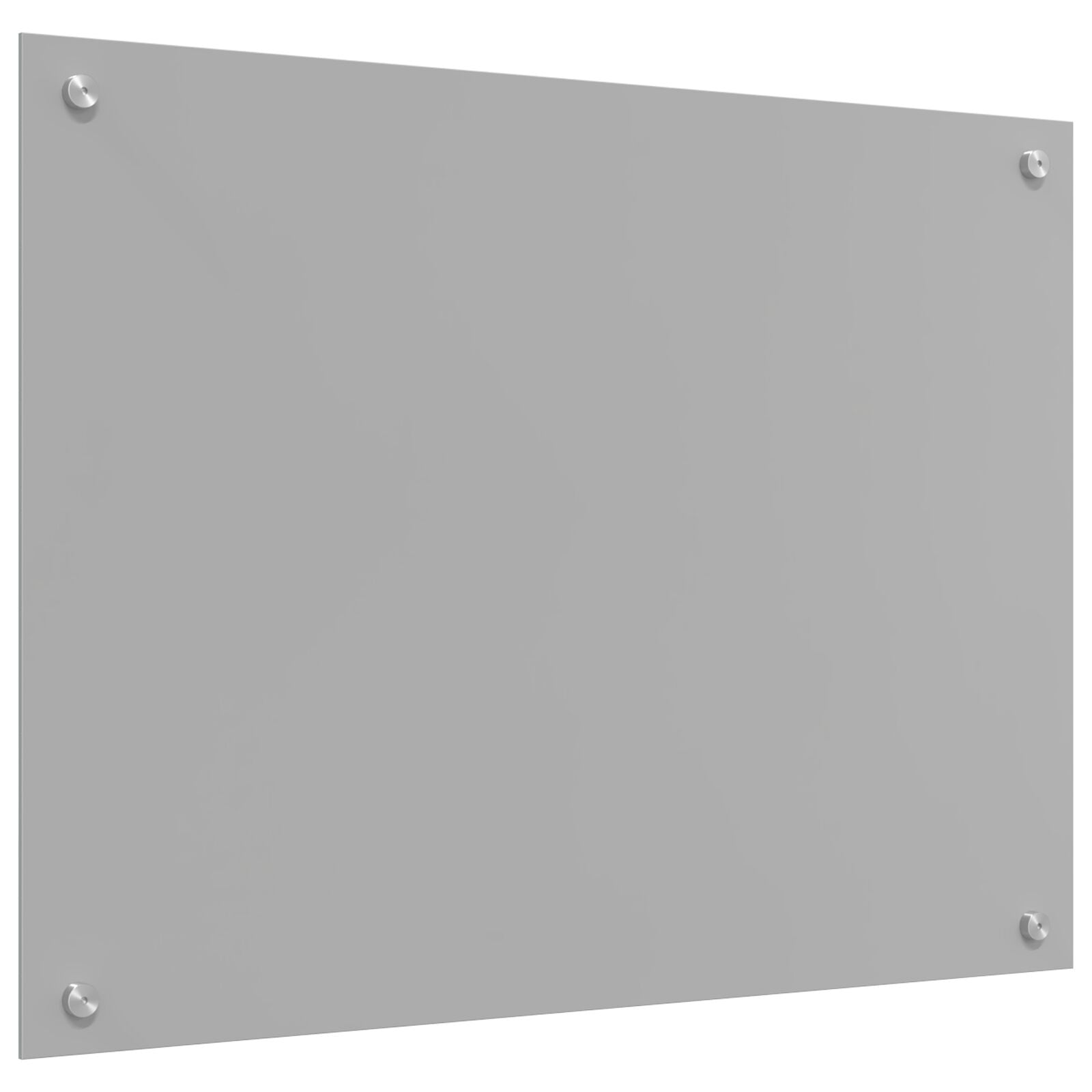 Schienale Cucina Grigio Chiaro 80X60X0,6 Cm In Vetro Temperato Di