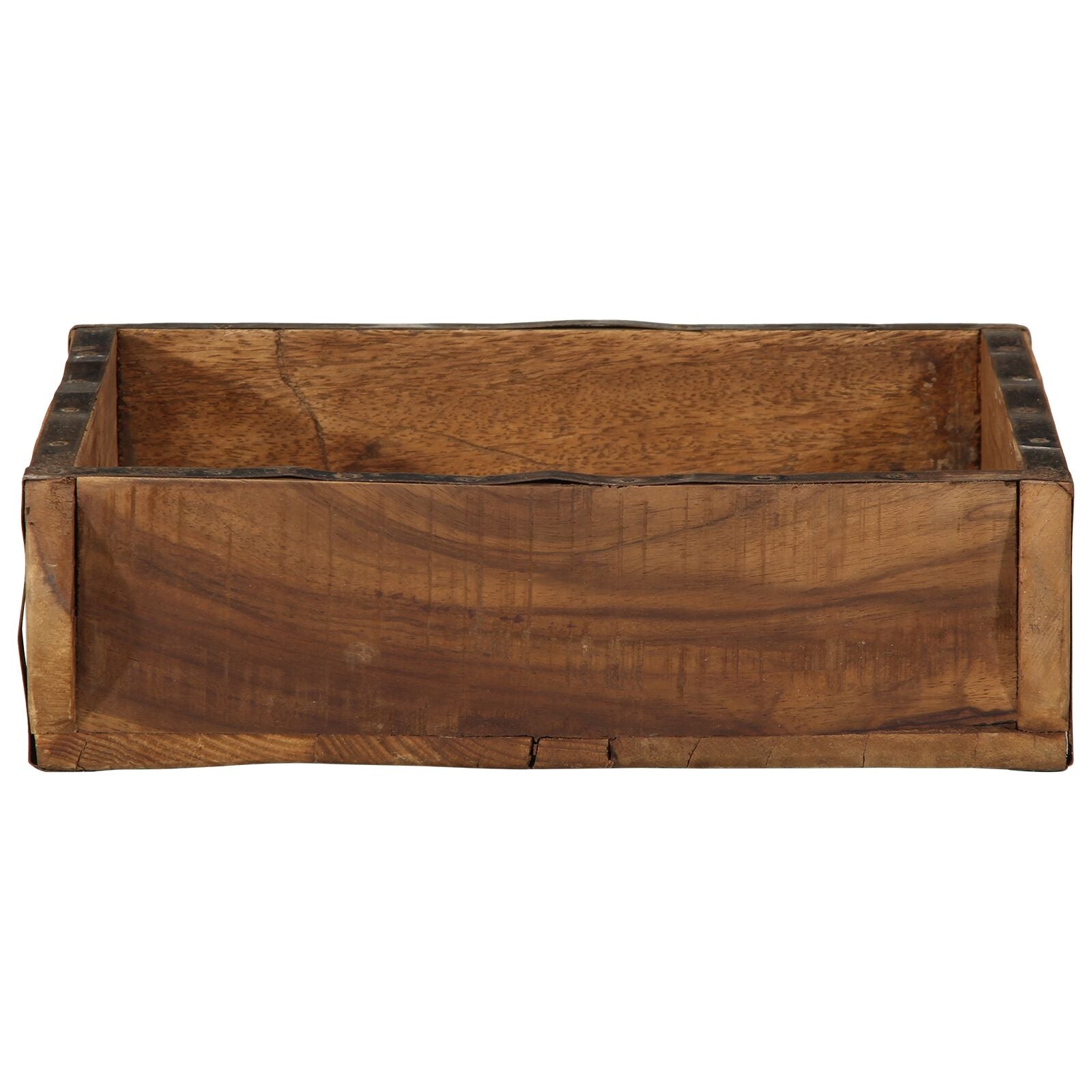 Vassoi 4 Pcs 31X29X10 Cm Legno Massello Riciclato