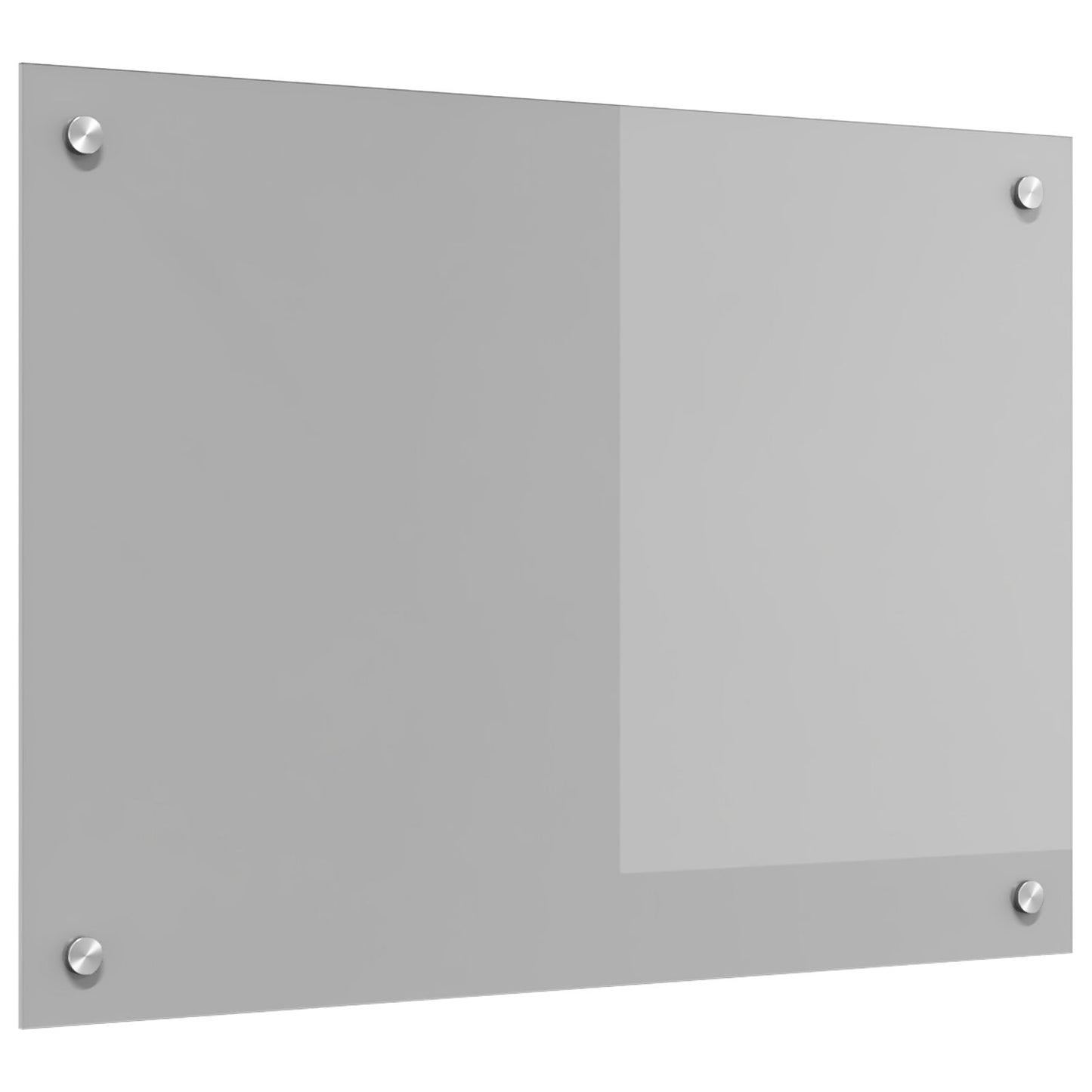 Schienale Cucina Grigio Chiaro 70X50X0,6 Cm Vetro Temperato