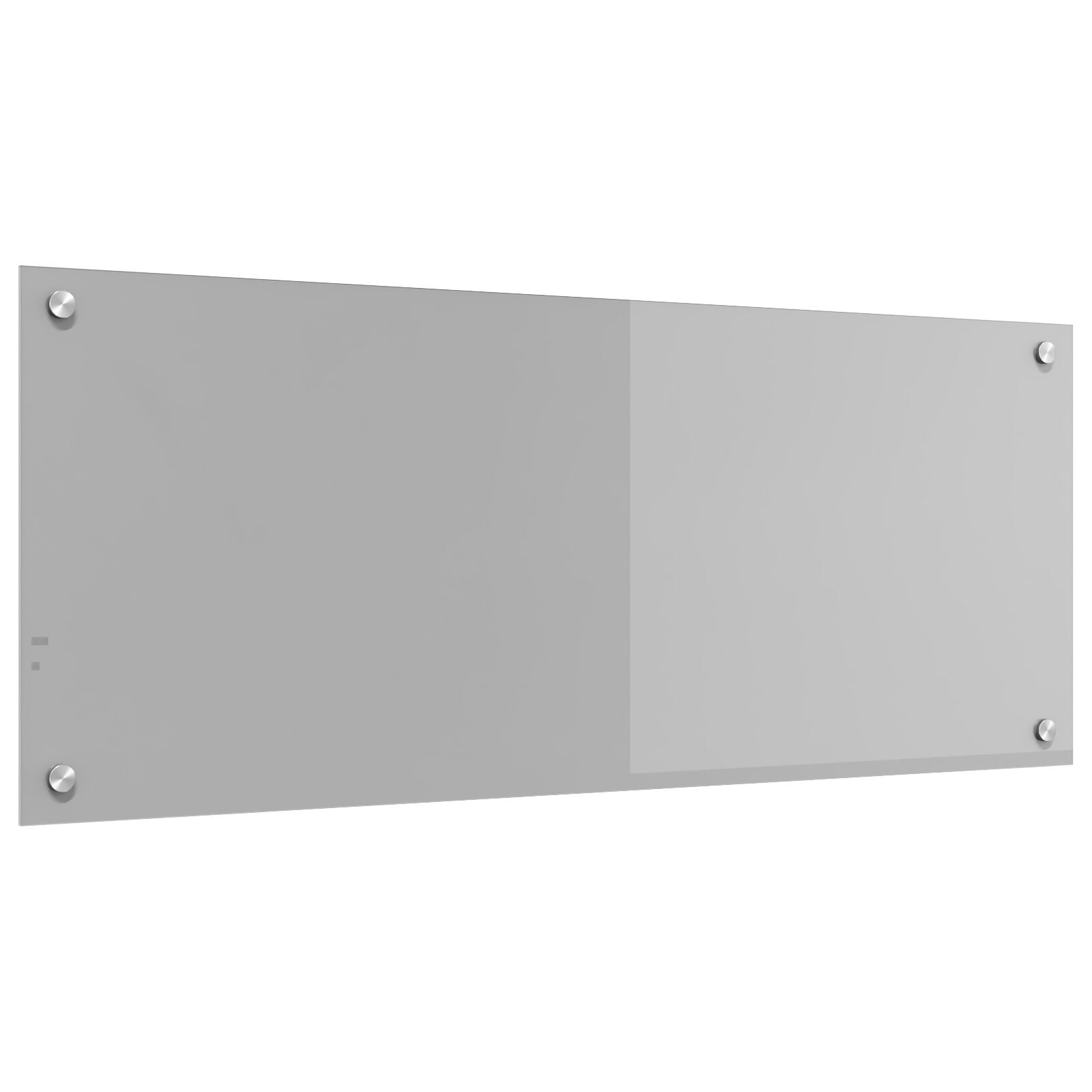 Schienale Cucina Grigio Chiaro 100X40X0,6 Cm In Vetro Temperato -
