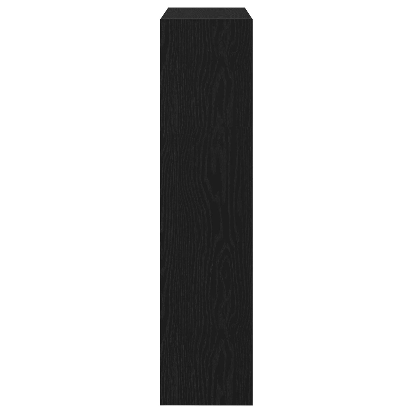 Scarpiera  Con Cassetto Flip In Rovere Nero 80X21X87,5 Cm