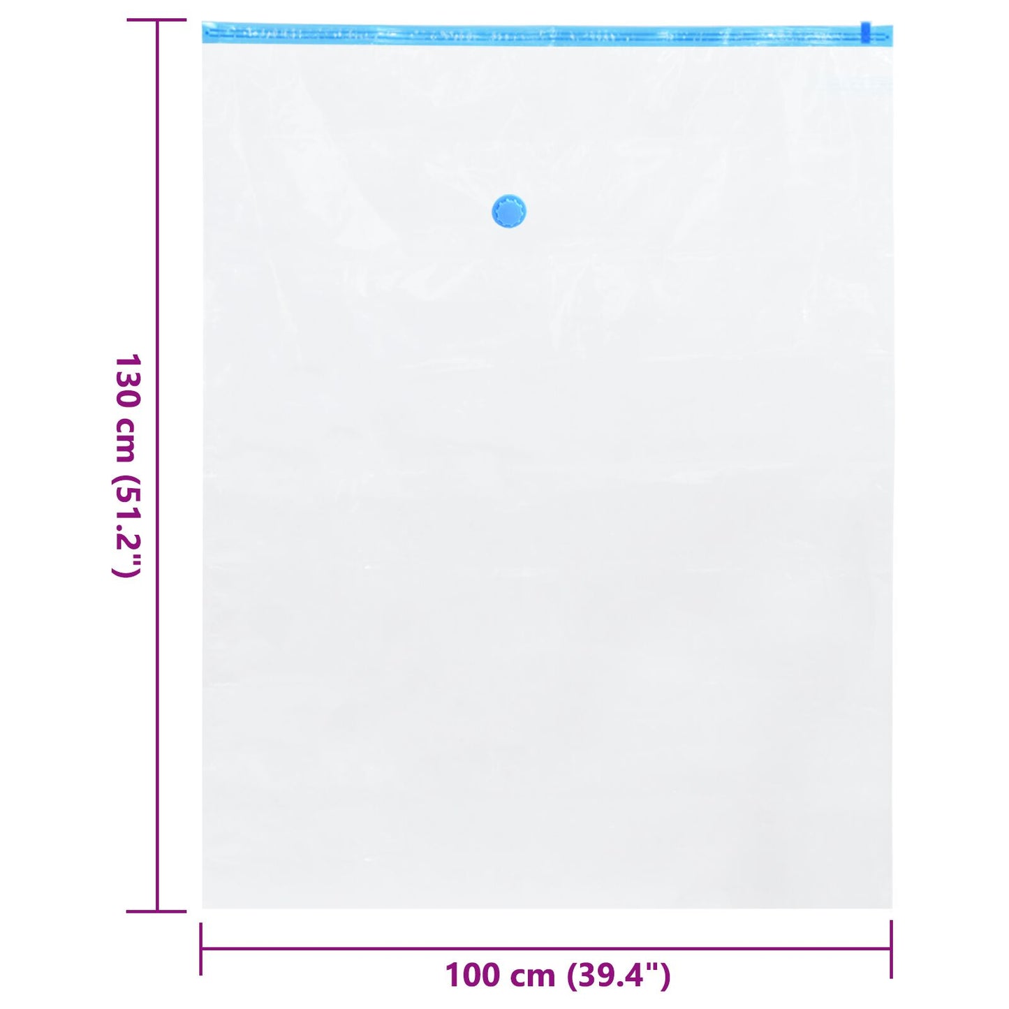 Sacchetti Per Sottovuoto  5 Pz 130X100 Cm