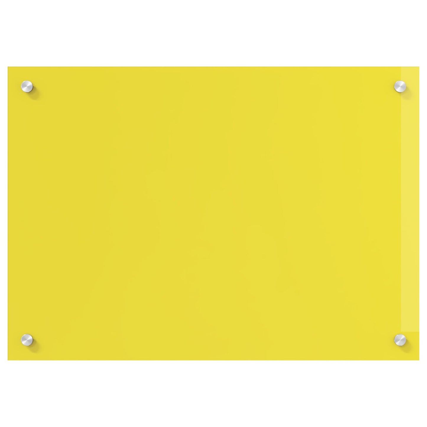 Schienale Per Cucina Giallo 70X50X0,6 Cm In Vetro Temperato Di