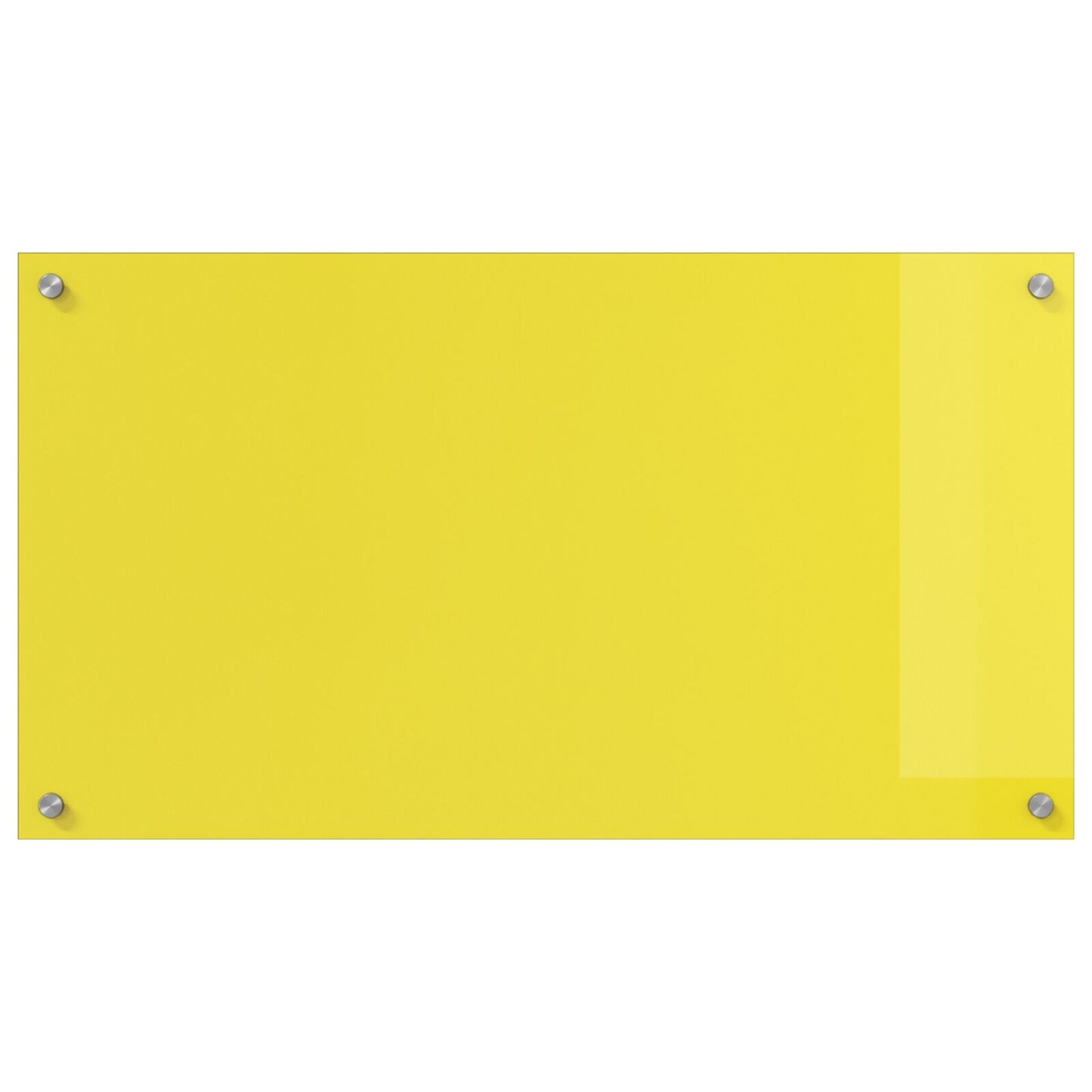 Schienale Da Cucina Giallo 90X50X0,6 Cm In Vetro Temperato Di