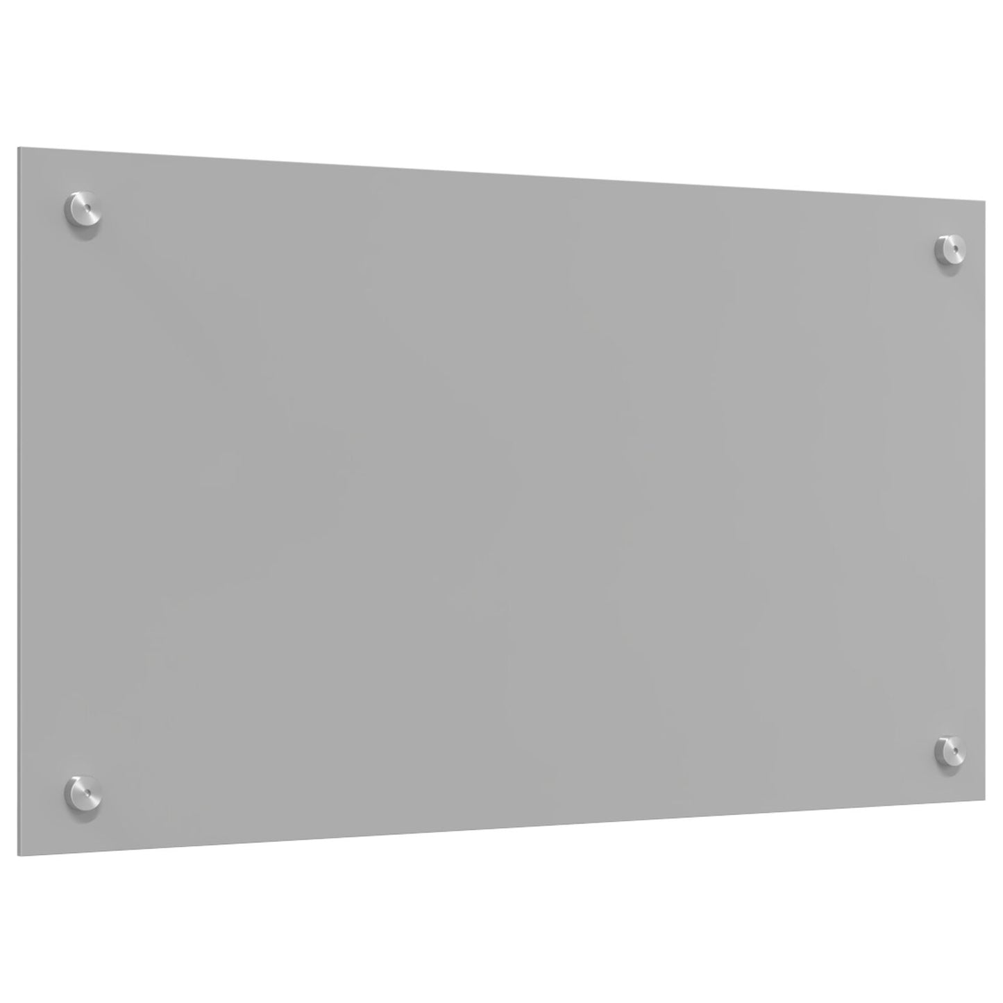 Schienale Cucina Grigio Chiaro 70X40X0,6 Cm Vetro Temperato