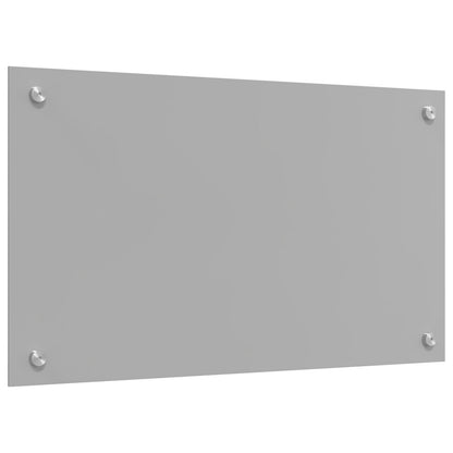 Schienale Cucina Grigio Chiaro 70X40X0,6 Cm Vetro Temperato