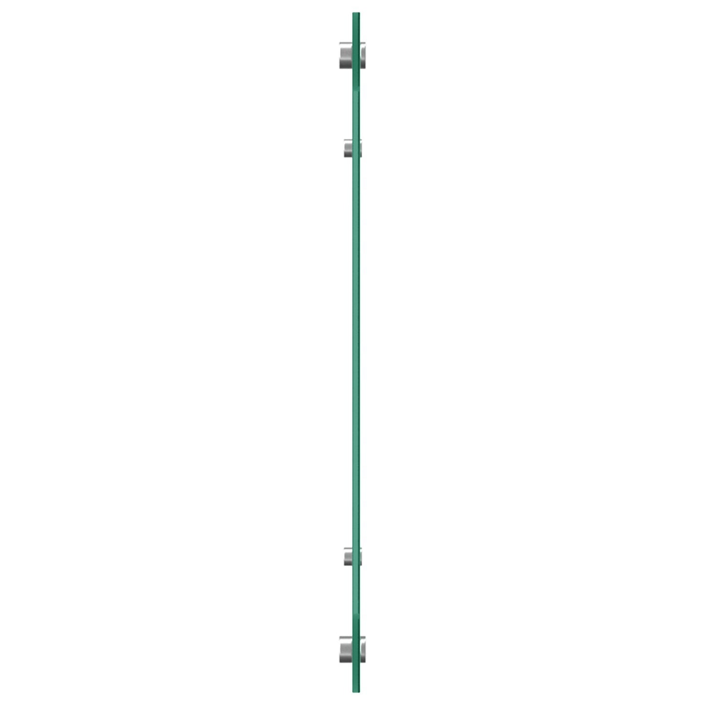 Schienale Cucina Bianco 110X50X0,6 Cm In Vetro Temperato -