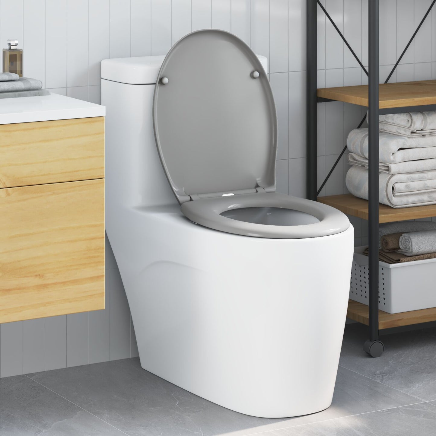 Sedile Del Wc A Rilascio Rapido Con Chiusura Morbida Duroplast