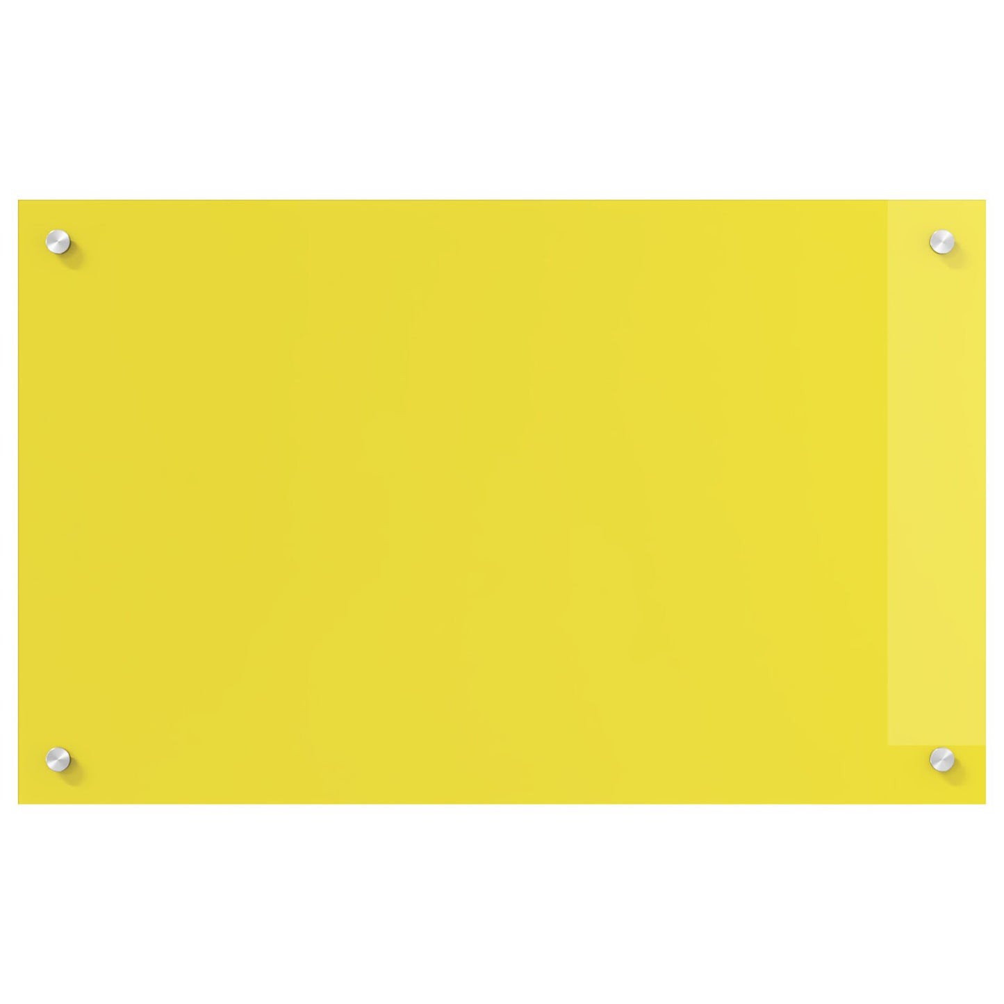 Schienale Cucina  Giallo 80X50X0,6 Cm Vetro Temperato