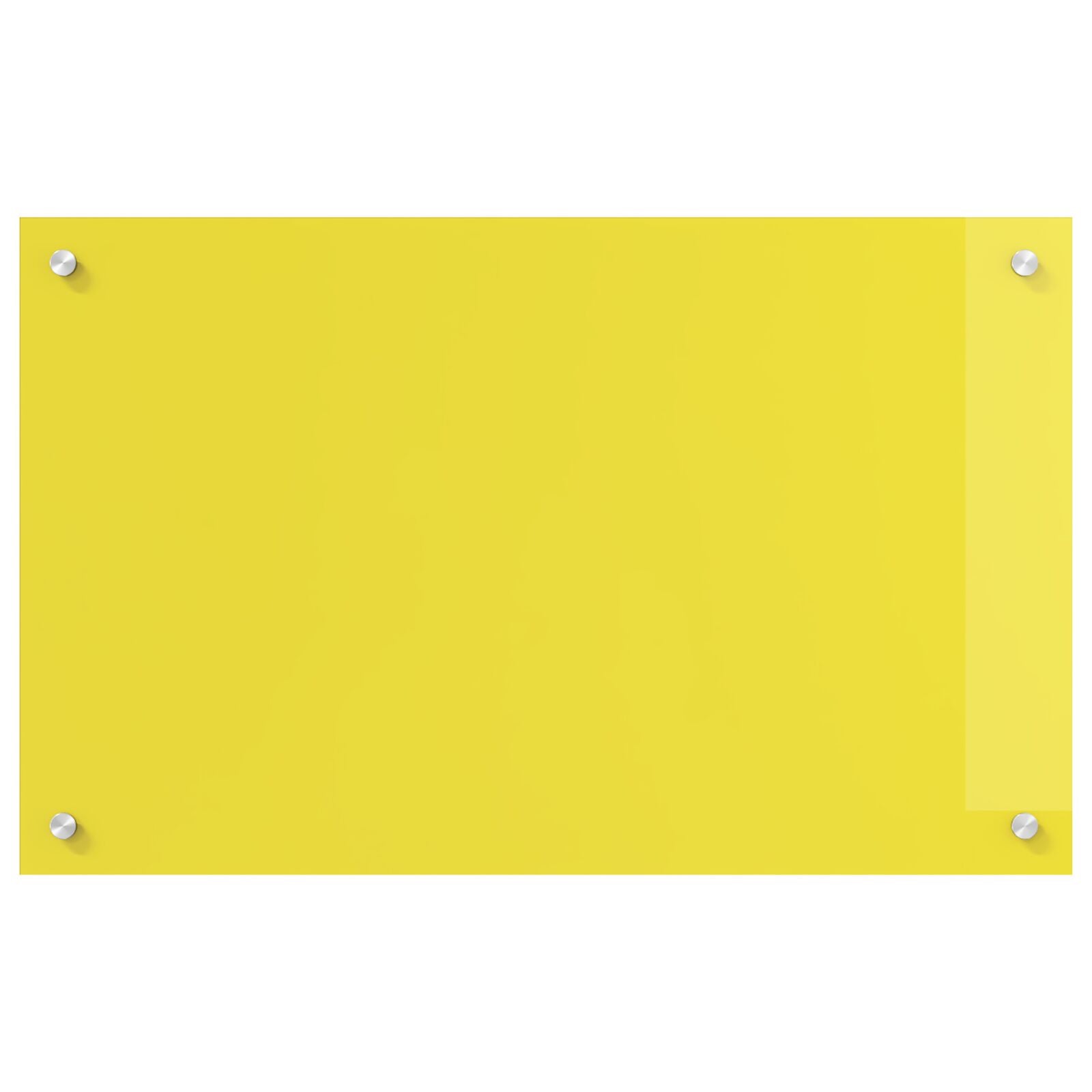 Schienale Cucina  Giallo 80X50X0,6 Cm Vetro Temperato