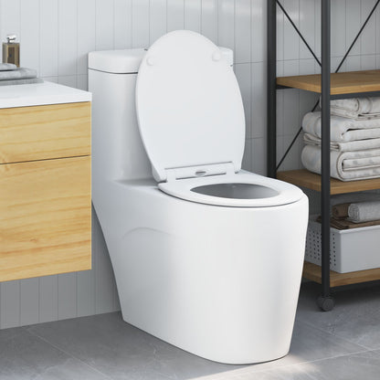 Toilette A Rilascio Rapido  Con Chiusura Morbida In Duroplast