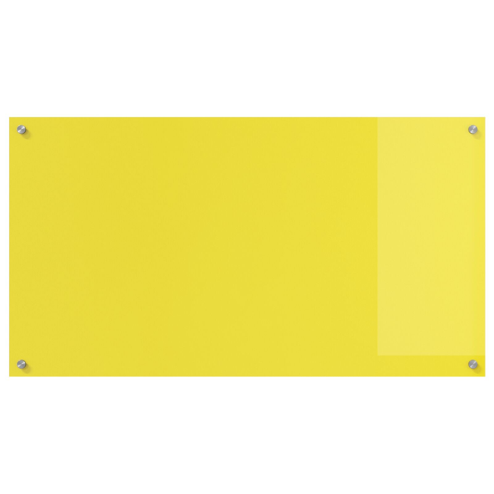 Schienale Cucina Giallo 110X60X0,6 Cm In Vetro Temperato