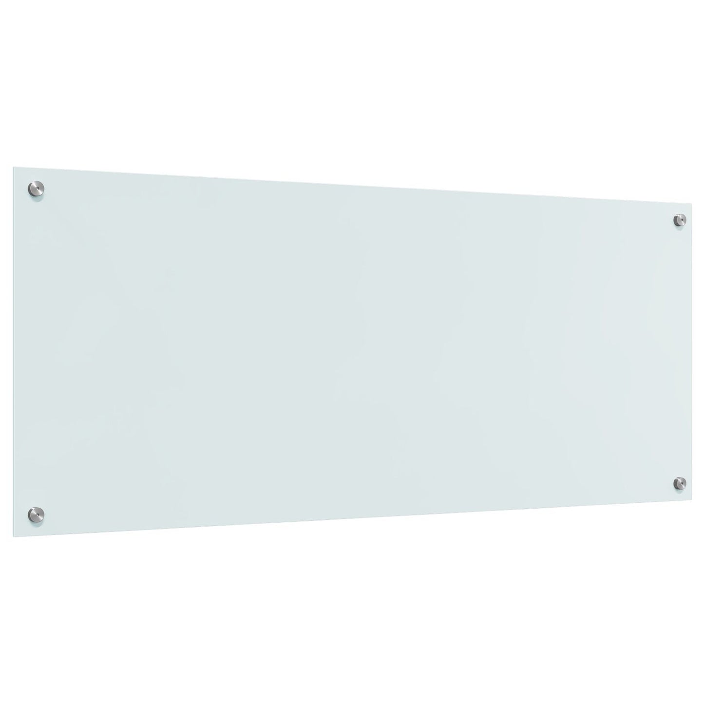 Schienale Cucina  Bianco 120X50X0,6 Cm Vetro Temperato