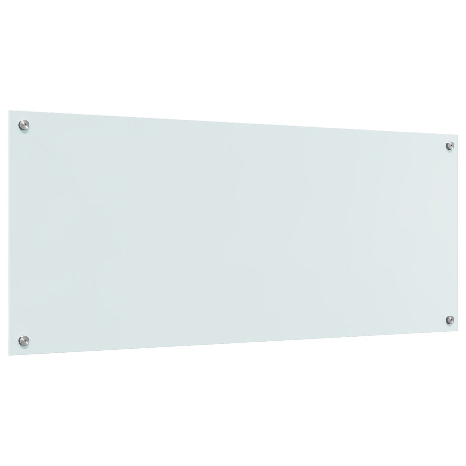 Schienale Cucina  Bianco 120X50X0,6 Cm Vetro Temperato